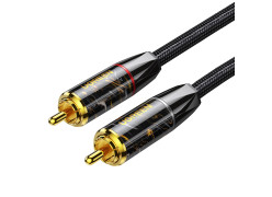 כבל אודיו UGREEN RCA Male to Male Hi-Fi OCC Copper - 2m