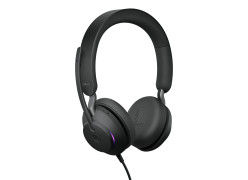 אוזניות קשת חוטיות עם מיקרופון מובנה Jabra Evolve2 40 SE USB-A MS Stereo