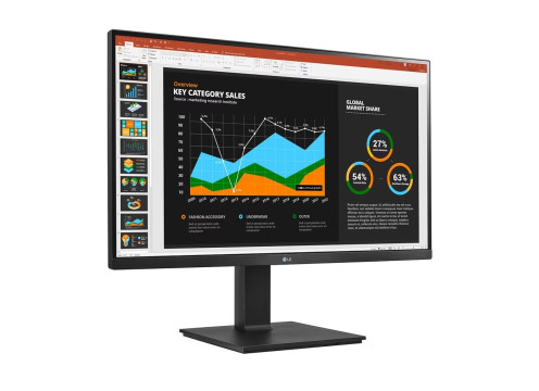מסך מחשב LG 27" IPS QHD 75Hz 5ms