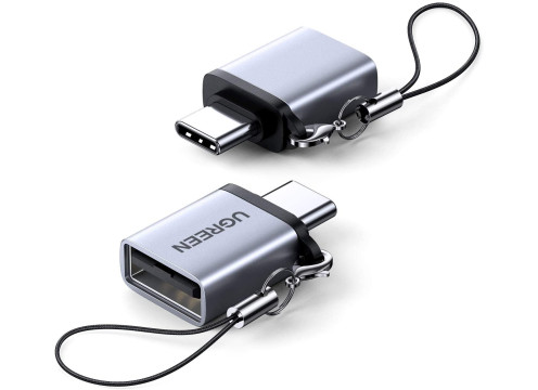 מתאם UGREEN USB-C Male to USB-A Female OTG