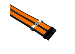 1StPlayer Steampunk 35cm Power Extension Cables Black-Orange