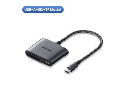 UGREEN USB-C to SD + micro SD (TF) + USB-A Card Reader