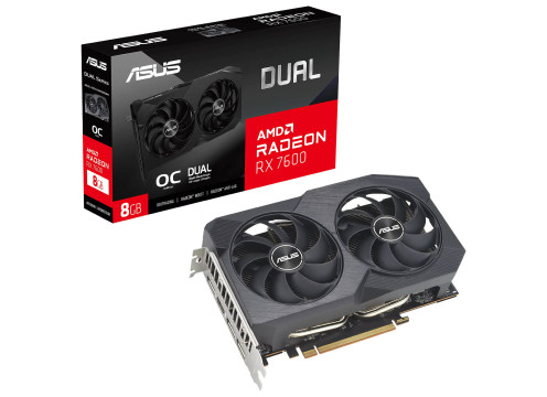 Asus Dual RX 7600 V2 OC Edition 8GB GDDR6