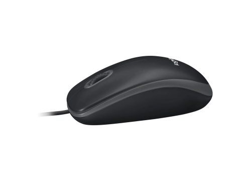Logitech B100 Optical Mouse USB Black