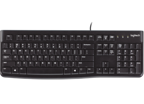 Logitech K120 Keyboard USB Black
