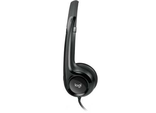 אוזניות קשת חוטיות עם מיקרופון מובנה Logitech H390