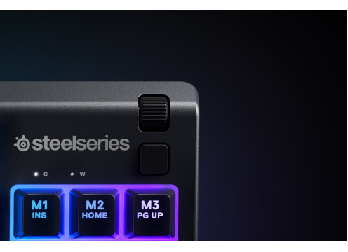 מקלדת גיימינג SteelSeries Apex 3 TKL US LED