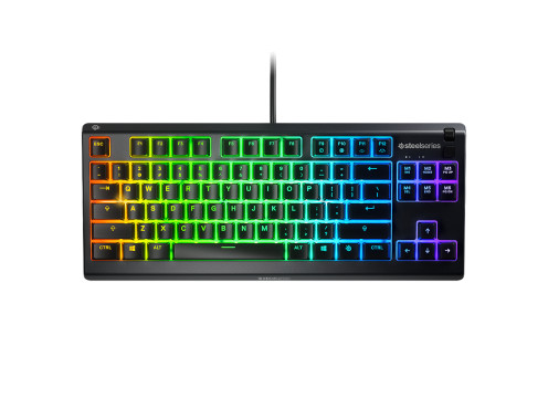 מקלדת גיימינג SteelSeries Apex 3 TKL US LED