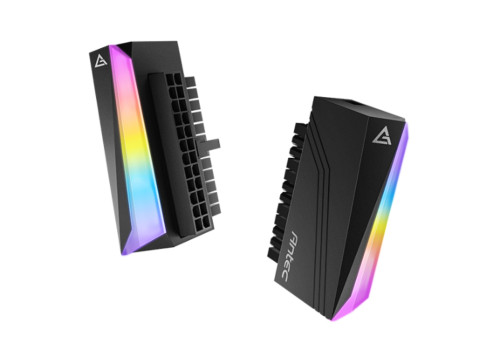 Antec 24-pin 90° ARGB Black Adapter