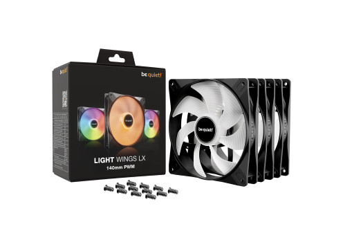 be quiet! Light Wings LX 140mm PWM Triple-Pack