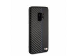 CG Mobile Galaxy S9+ BMW M TPU PC Case BI Matirial Carbon Stripe - Navy