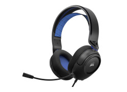 אוזניות קשת חוטיות לגיימינג Corsair HS35 v2 Multiplatform Blue צבע כחול