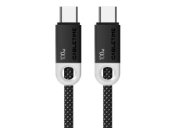 CABLETIME USB-C 100W Charging Cable 2m - Black