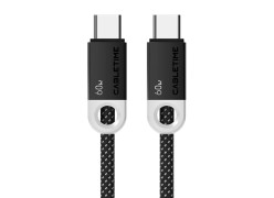 CABLETIME USB-C 60W Charging Cable 2m - Black
