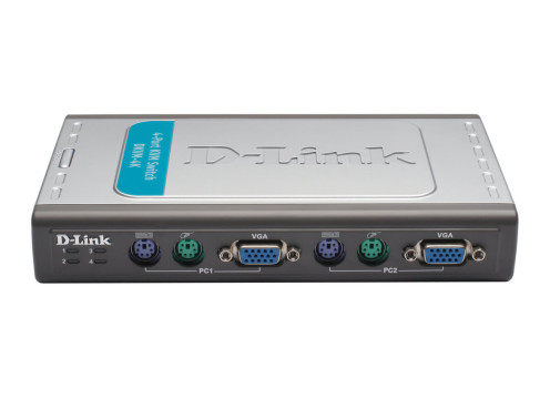 D-Link KVM Switch Digital 4 Port PS/2