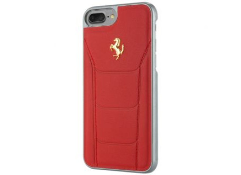 CG Mobile IPhone 8 / SE FERRARI HERITAGE 488 Genuine Leather Hard Case - Red