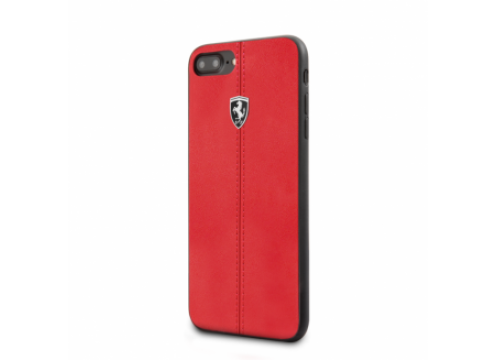 CG Mobile IPhone 7 / 8 / SE FERRARI HERITAGE Booktype Case W Vertical Contrasted Stripe - Red