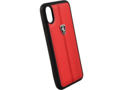 CG Mobile IPhone X/XS FERRARI HERITAGE QUILTED Leather Hard Case - Red