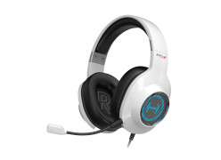 אוזניות קשת עם חיבור USB מבית המותג אדיפייר עם מיקרופון מובנה לגיימינג בצבע לבן Edifier G2 II Gaming 7.1 Headphones with NC 50mm