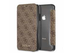 CG Mobile IPhone XR GUESS CHARMS COLLECTION Booktype Case 4G - Brown