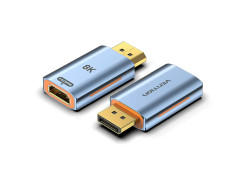 Vention DP 1.4 (Male - in) to HDMI 2.1 (Female - out) 8K/60Hz Adapter