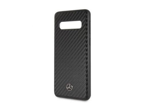 CG Mobile Galaxy S10+ Mercedes Logo DYNAMIC LINE PU Leather Hard Case - Black