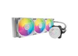 CoolerMaster 360L Core ARGB White CPU Liquid Cooler