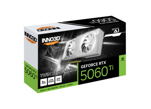 Inno3D GeForce RTX 5060 Ti 8GB TWIN X2 OC White