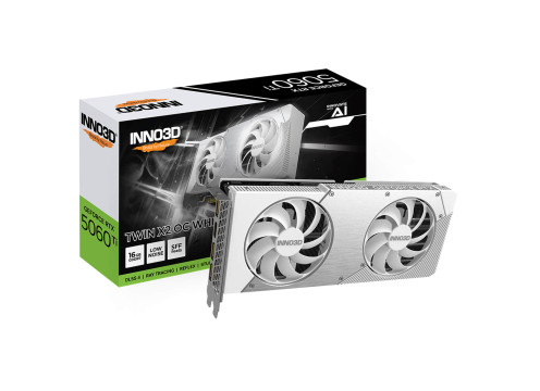 Inno3D GeForce RTX 5060 Ti 16GB TWIN X2 OC White