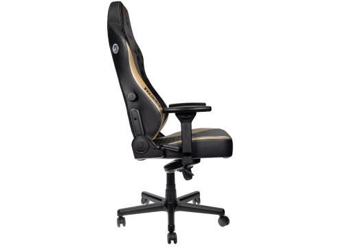 כיסא גיימינג Noblechairs HERO Dignitas Edition בצבע שחור/זהב