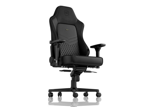 כיסא גיימינג ומנהלים עור אמיתי Noblechairs HERO Real Leather Black שחור