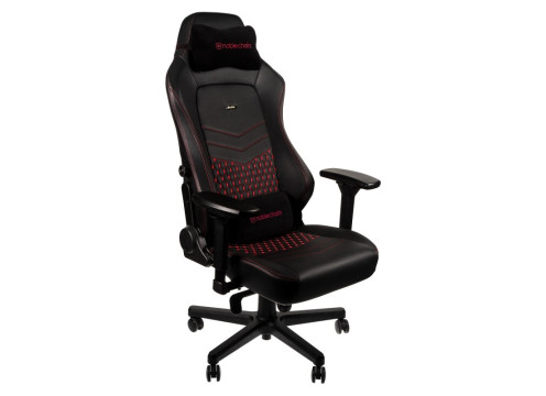 Noblechairs HERO Real Leather Gaming Chair Black/Red
