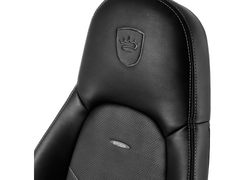 כיסא גיימינג ומנהלים Noblechairs ICON שחור/לבן פלטינום