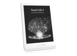 ספר אלקטרוני PocketBook 6 632 Touch HD 3 Limited Edition לבן עם כריכה כחולה