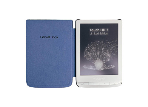 PocketBook 6 632 Touch HD 3 White Limited Edition with Blue Cover