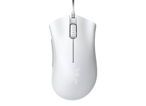 עכבר גיימינג Razer DeathAdder Essential 2021 White Edition