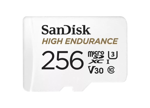 SanDisk 256GB High Endurance microSD XC UHS-I Card