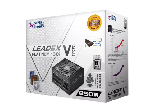 Super Flower Leadex V Pro 850W PCIE 5.1 Platinum