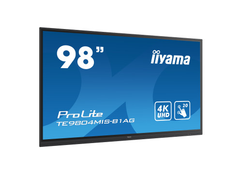 מסך מגע אינטראקטיבי IIYAMA 98" ProLite IPS 4K UHD PureTouch-IR 20pt Touch
