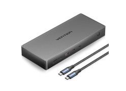 תחנת עגינה Vention 11-in-1 4K USB-C DisplayLink
