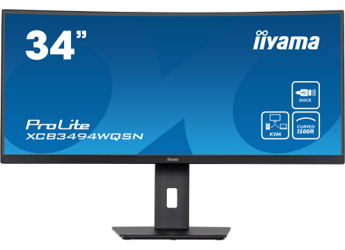 IIYAMA 34" ProLite UWQHD VA with USB-C Curved Monitor