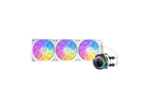 קירור נוזלי למעבד Antec VORTEX LUM 360 ARGB White 360mm