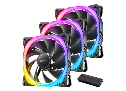 Antec Fusion 120 ARGB 3+C 120mm x3 Fans with Fan Controller