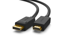 UGREEN DP (in) To HDMI (out) 4K Gold Plated 2m Cable