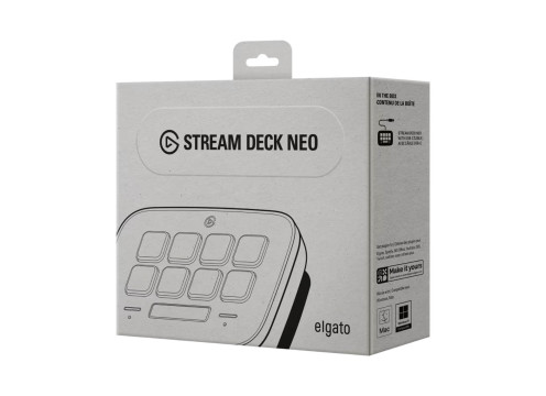 בקר שליטה Elgato Stream Deck Neo White