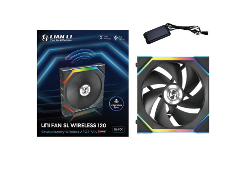 Lian-Li UNI SL Wireless 120mm Black Fan