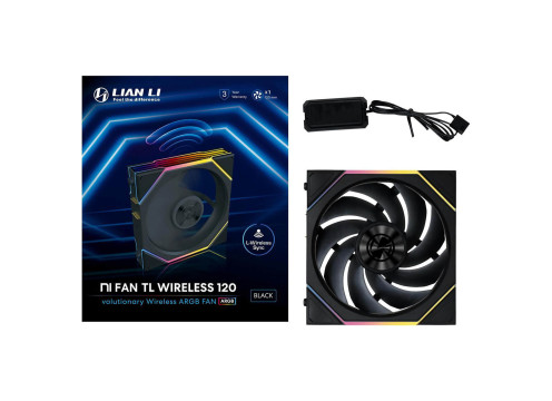 Lian-Li TL120 UNI Wireless LED Black Fan
