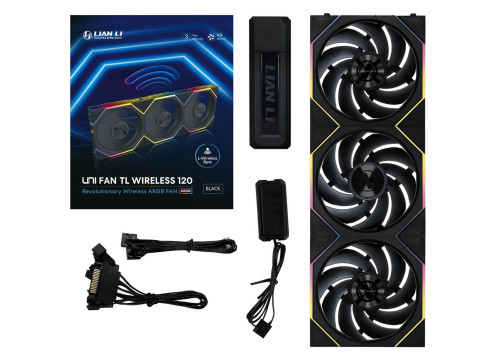 Lian-Li TL120 UNI Wireless LED 1Black 3xFans