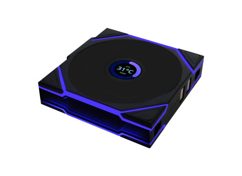 Lian-Li TL120 UNI Wireless LCD 120mm Black Fan