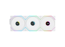 Lian-Li TL120 UNI Wireless LCD 120mm White 3xFans